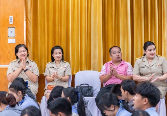 ภาพกิจกรรม  คณะวิทยาศาสตร์และเทคโนโลยี มหาวิทยาลัยราชภัฏกำแพงเพชร จัดกิจกรรมค่ายวิชาการเพื่อพัฒนากำลังคนด้านวิทยาศาสตร์และเทคโนโลยี ปีการศึกษา 2567  โรงเรียนทุ่งทรายวิทยา