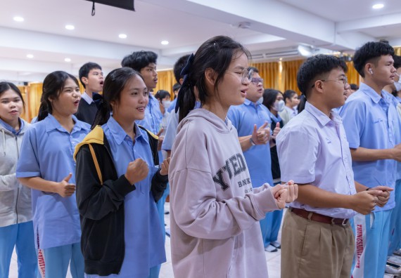 ภาพกิจกรรม  คณะวิทยาศาสตร์และเทคโนโลยี มหาวิทยาลัยราชภัฏกำแพงเพชร จัดกิจกรรมค่ายวิชาการเพื่อพัฒนากำลังคนด้านวิทยาศาสตร์และเทคโนโลยี ปีการศึกษา 2567  โรงเรียนทุ่งทรายวิทยา