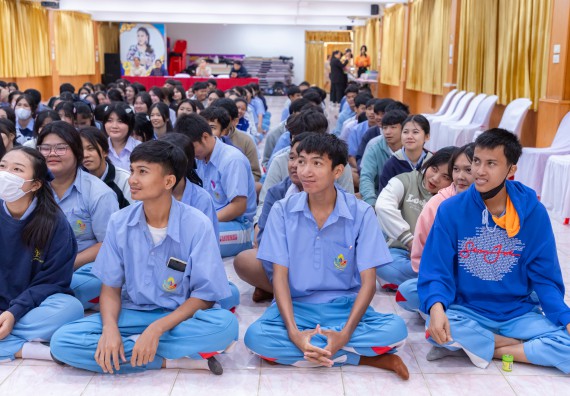 ภาพกิจกรรม  คณะวิทยาศาสตร์และเทคโนโลยี มหาวิทยาลัยราชภัฏกำแพงเพชร จัดกิจกรรมค่ายวิชาการเพื่อพัฒนากำลังคนด้านวิทยาศาสตร์และเทคโนโลยี ปีการศึกษา 2567  โรงเรียนทุ่งทรายวิทยา