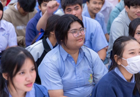 ภาพกิจกรรม  คณะวิทยาศาสตร์และเทคโนโลยี มหาวิทยาลัยราชภัฏกำแพงเพชร จัดกิจกรรมค่ายวิชาการเพื่อพัฒนากำลังคนด้านวิทยาศาสตร์และเทคโนโลยี ปีการศึกษา 2567  โรงเรียนทุ่งทรายวิทยา