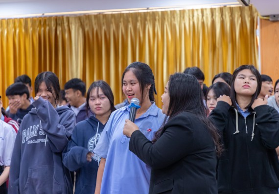 ภาพกิจกรรม  คณะวิทยาศาสตร์และเทคโนโลยี มหาวิทยาลัยราชภัฏกำแพงเพชร จัดกิจกรรมค่ายวิชาการเพื่อพัฒนากำลังคนด้านวิทยาศาสตร์และเทคโนโลยี ปีการศึกษา 2567  โรงเรียนทุ่งทรายวิทยา