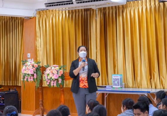 ภาพกิจกรรม  คณะวิทยาศาสตร์และเทคโนโลยี มหาวิทยาลัยราชภัฏกำแพงเพชร จัดกิจกรรมค่ายวิชาการเพื่อพัฒนากำลังคนด้านวิทยาศาสตร์และเทคโนโลยี ปีการศึกษา 2567  โรงเรียนทุ่งทรายวิทยา