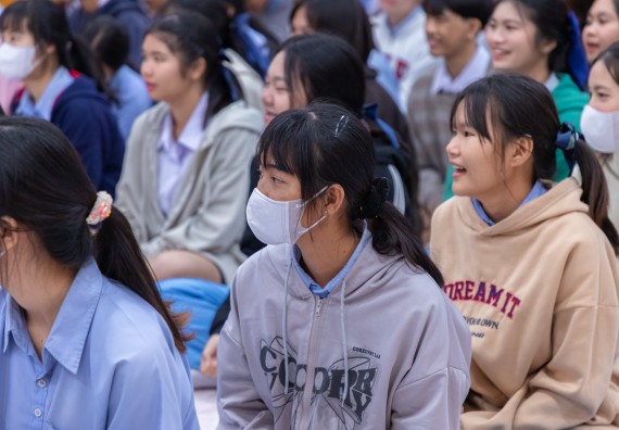 ภาพกิจกรรม  คณะวิทยาศาสตร์และเทคโนโลยี มหาวิทยาลัยราชภัฏกำแพงเพชร จัดกิจกรรมค่ายวิชาการเพื่อพัฒนากำลังคนด้านวิทยาศาสตร์และเทคโนโลยี ปีการศึกษา 2567  โรงเรียนทุ่งทรายวิทยา