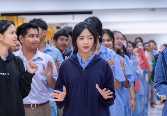 ภาพกิจกรรม  คณะวิทยาศาสตร์และเทคโนโลยี มหาวิทยาลัยราชภัฏกำแพงเพชร จัดกิจกรรมค่ายวิชาการเพื่อพัฒนากำลังคนด้านวิทยาศาสตร์และเทคโนโลยี ปีการศึกษา 2567  โรงเรียนทุ่งทรายวิทยา