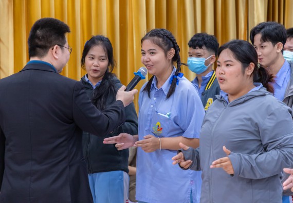 ภาพกิจกรรม  คณะวิทยาศาสตร์และเทคโนโลยี มหาวิทยาลัยราชภัฏกำแพงเพชร จัดกิจกรรมค่ายวิชาการเพื่อพัฒนากำลังคนด้านวิทยาศาสตร์และเทคโนโลยี ปีการศึกษา 2567  โรงเรียนทุ่งทรายวิทยา