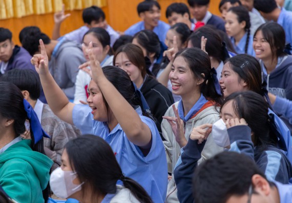 ภาพกิจกรรม  คณะวิทยาศาสตร์และเทคโนโลยี มหาวิทยาลัยราชภัฏกำแพงเพชร จัดกิจกรรมค่ายวิชาการเพื่อพัฒนากำลังคนด้านวิทยาศาสตร์และเทคโนโลยี ปีการศึกษา 2567  โรงเรียนทุ่งทรายวิทยา
