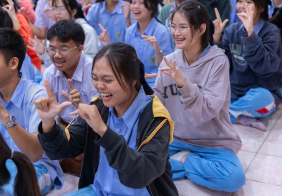 ภาพกิจกรรม  คณะวิทยาศาสตร์และเทคโนโลยี มหาวิทยาลัยราชภัฏกำแพงเพชร จัดกิจกรรมค่ายวิชาการเพื่อพัฒนากำลังคนด้านวิทยาศาสตร์และเทคโนโลยี ปีการศึกษา 2567  โรงเรียนทุ่งทรายวิทยา