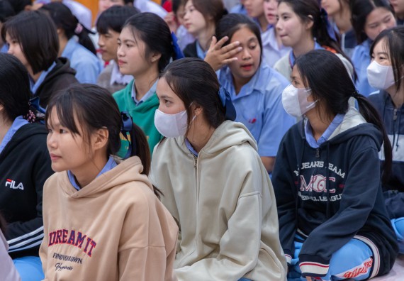 ภาพกิจกรรม  คณะวิทยาศาสตร์และเทคโนโลยี มหาวิทยาลัยราชภัฏกำแพงเพชร จัดกิจกรรมค่ายวิชาการเพื่อพัฒนากำลังคนด้านวิทยาศาสตร์และเทคโนโลยี ปีการศึกษา 2567  โรงเรียนทุ่งทรายวิทยา