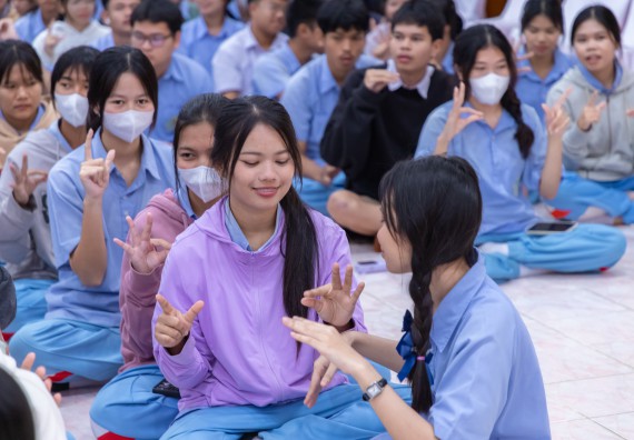 ภาพกิจกรรม  คณะวิทยาศาสตร์และเทคโนโลยี มหาวิทยาลัยราชภัฏกำแพงเพชร จัดกิจกรรมค่ายวิชาการเพื่อพัฒนากำลังคนด้านวิทยาศาสตร์และเทคโนโลยี ปีการศึกษา 2567  โรงเรียนทุ่งทรายวิทยา