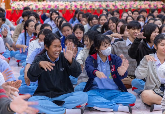 ภาพกิจกรรม  คณะวิทยาศาสตร์และเทคโนโลยี มหาวิทยาลัยราชภัฏกำแพงเพชร จัดกิจกรรมค่ายวิชาการเพื่อพัฒนากำลังคนด้านวิทยาศาสตร์และเทคโนโลยี ปีการศึกษา 2567  โรงเรียนทุ่งทรายวิทยา