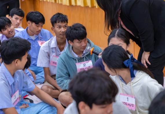 ภาพกิจกรรม  คณะวิทยาศาสตร์และเทคโนโลยี มหาวิทยาลัยราชภัฏกำแพงเพชร จัดกิจกรรมค่ายวิชาการเพื่อพัฒนากำลังคนด้านวิทยาศาสตร์และเทคโนโลยี ปีการศึกษา 2567  โรงเรียนทุ่งทรายวิทยา