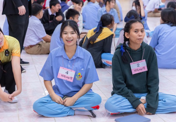 ภาพกิจกรรม  คณะวิทยาศาสตร์และเทคโนโลยี มหาวิทยาลัยราชภัฏกำแพงเพชร จัดกิจกรรมค่ายวิชาการเพื่อพัฒนากำลังคนด้านวิทยาศาสตร์และเทคโนโลยี ปีการศึกษา 2567  โรงเรียนทุ่งทรายวิทยา