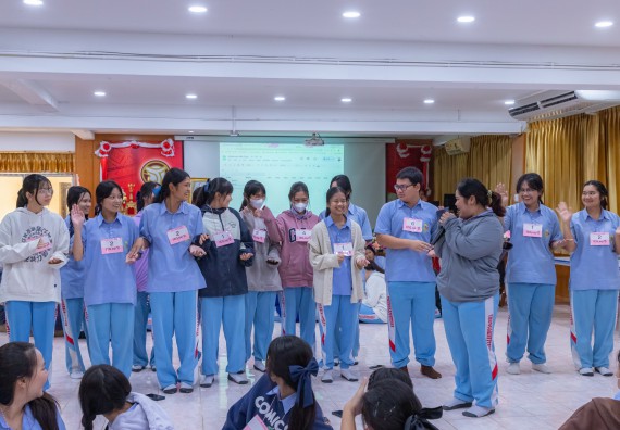 ภาพกิจกรรม  คณะวิทยาศาสตร์และเทคโนโลยี มหาวิทยาลัยราชภัฏกำแพงเพชร จัดกิจกรรมค่ายวิชาการเพื่อพัฒนากำลังคนด้านวิทยาศาสตร์และเทคโนโลยี ปีการศึกษา 2567  โรงเรียนทุ่งทรายวิทยา