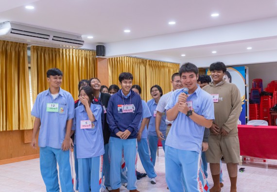 ภาพกิจกรรม  คณะวิทยาศาสตร์และเทคโนโลยี มหาวิทยาลัยราชภัฏกำแพงเพชร จัดกิจกรรมค่ายวิชาการเพื่อพัฒนากำลังคนด้านวิทยาศาสตร์และเทคโนโลยี ปีการศึกษา 2567  โรงเรียนทุ่งทรายวิทยา