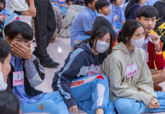 ภาพกิจกรรม  คณะวิทยาศาสตร์และเทคโนโลยี มหาวิทยาลัยราชภัฏกำแพงเพชร จัดกิจกรรมค่ายวิชาการเพื่อพัฒนากำลังคนด้านวิทยาศาสตร์และเทคโนโลยี ปีการศึกษา 2567  โรงเรียนทุ่งทรายวิทยา