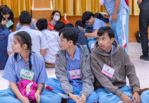 ภาพกิจกรรม  คณะวิทยาศาสตร์และเทคโนโลยี มหาวิทยาลัยราชภัฏกำแพงเพชร จัดกิจกรรมค่ายวิชาการเพื่อพัฒนากำลังคนด้านวิทยาศาสตร์และเทคโนโลยี ปีการศึกษา 2567  โรงเรียนทุ่งทรายวิทยา