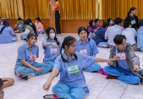 ภาพกิจกรรม  คณะวิทยาศาสตร์และเทคโนโลยี มหาวิทยาลัยราชภัฏกำแพงเพชร จัดกิจกรรมค่ายวิชาการเพื่อพัฒนากำลังคนด้านวิทยาศาสตร์และเทคโนโลยี ปีการศึกษา 2567  โรงเรียนทุ่งทรายวิทยา