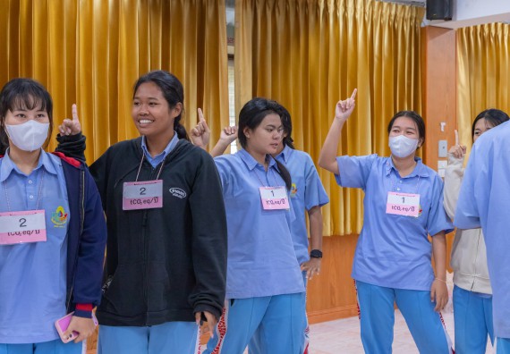 ภาพกิจกรรม  คณะวิทยาศาสตร์และเทคโนโลยี มหาวิทยาลัยราชภัฏกำแพงเพชร จัดกิจกรรมค่ายวิชาการเพื่อพัฒนากำลังคนด้านวิทยาศาสตร์และเทคโนโลยี ปีการศึกษา 2567  โรงเรียนทุ่งทรายวิทยา