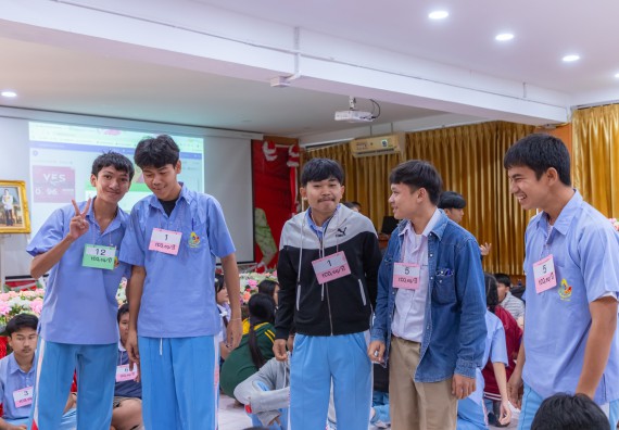 ภาพกิจกรรม  คณะวิทยาศาสตร์และเทคโนโลยี มหาวิทยาลัยราชภัฏกำแพงเพชร จัดกิจกรรมค่ายวิชาการเพื่อพัฒนากำลังคนด้านวิทยาศาสตร์และเทคโนโลยี ปีการศึกษา 2567  โรงเรียนทุ่งทรายวิทยา