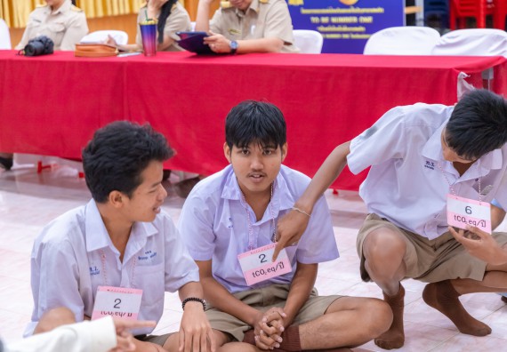 ภาพกิจกรรม  คณะวิทยาศาสตร์และเทคโนโลยี มหาวิทยาลัยราชภัฏกำแพงเพชร จัดกิจกรรมค่ายวิชาการเพื่อพัฒนากำลังคนด้านวิทยาศาสตร์และเทคโนโลยี ปีการศึกษา 2567  โรงเรียนทุ่งทรายวิทยา