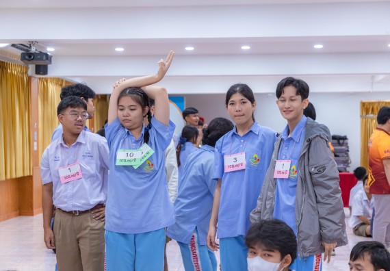 ภาพกิจกรรม  คณะวิทยาศาสตร์และเทคโนโลยี มหาวิทยาลัยราชภัฏกำแพงเพชร จัดกิจกรรมค่ายวิชาการเพื่อพัฒนากำลังคนด้านวิทยาศาสตร์และเทคโนโลยี ปีการศึกษา 2567  โรงเรียนทุ่งทรายวิทยา