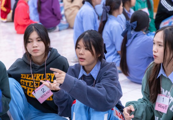 ภาพกิจกรรม  คณะวิทยาศาสตร์และเทคโนโลยี มหาวิทยาลัยราชภัฏกำแพงเพชร จัดกิจกรรมค่ายวิชาการเพื่อพัฒนากำลังคนด้านวิทยาศาสตร์และเทคโนโลยี ปีการศึกษา 2567  โรงเรียนทุ่งทรายวิทยา