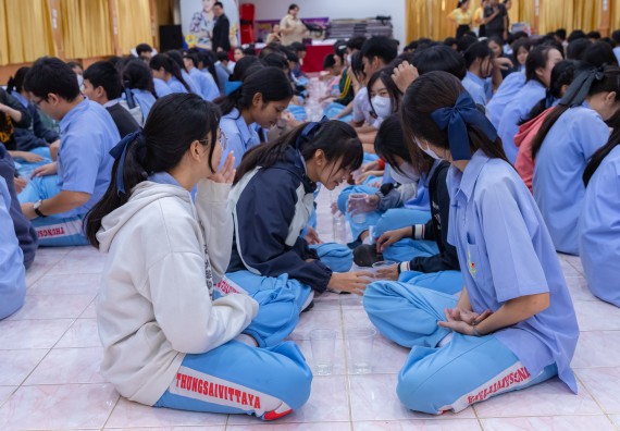 ภาพกิจกรรม  คณะวิทยาศาสตร์และเทคโนโลยี มหาวิทยาลัยราชภัฏกำแพงเพชร จัดกิจกรรมค่ายวิชาการเพื่อพัฒนากำลังคนด้านวิทยาศาสตร์และเทคโนโลยี ปีการศึกษา 2567  โรงเรียนทุ่งทรายวิทยา