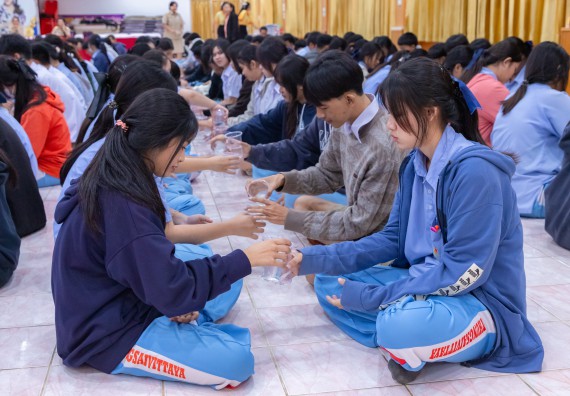 ภาพกิจกรรม  คณะวิทยาศาสตร์และเทคโนโลยี มหาวิทยาลัยราชภัฏกำแพงเพชร จัดกิจกรรมค่ายวิชาการเพื่อพัฒนากำลังคนด้านวิทยาศาสตร์และเทคโนโลยี ปีการศึกษา 2567  โรงเรียนทุ่งทรายวิทยา