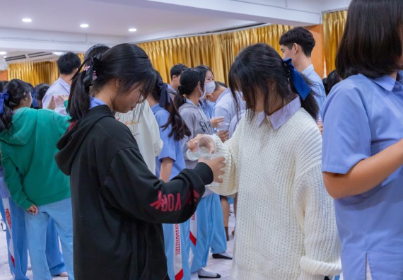 ภาพกิจกรรม  คณะวิทยาศาสตร์และเทคโนโลยี มหาวิทยาลัยราชภัฏกำแพงเพชร จัดกิจกรรมค่ายวิชาการเพื่อพัฒนากำลังคนด้านวิทยาศาสตร์และเทคโนโลยี ปีการศึกษา 2567  โรงเรียนทุ่งทรายวิทยา