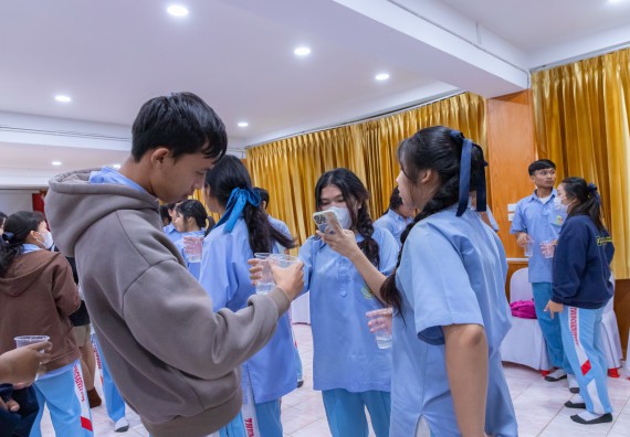 ภาพกิจกรรม  คณะวิทยาศาสตร์และเทคโนโลยี มหาวิทยาลัยราชภัฏกำแพงเพชร จัดกิจกรรมค่ายวิชาการเพื่อพัฒนากำลังคนด้านวิทยาศาสตร์และเทคโนโลยี ปีการศึกษา 2567  โรงเรียนทุ่งทรายวิทยา