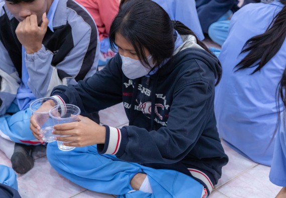 ภาพกิจกรรม  คณะวิทยาศาสตร์และเทคโนโลยี มหาวิทยาลัยราชภัฏกำแพงเพชร จัดกิจกรรมค่ายวิชาการเพื่อพัฒนากำลังคนด้านวิทยาศาสตร์และเทคโนโลยี ปีการศึกษา 2567  โรงเรียนทุ่งทรายวิทยา