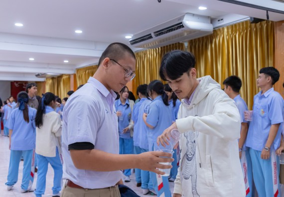 ภาพกิจกรรม  คณะวิทยาศาสตร์และเทคโนโลยี มหาวิทยาลัยราชภัฏกำแพงเพชร จัดกิจกรรมค่ายวิชาการเพื่อพัฒนากำลังคนด้านวิทยาศาสตร์และเทคโนโลยี ปีการศึกษา 2567  โรงเรียนทุ่งทรายวิทยา