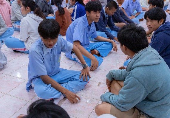 ภาพกิจกรรม  คณะวิทยาศาสตร์และเทคโนโลยี มหาวิทยาลัยราชภัฏกำแพงเพชร จัดกิจกรรมค่ายวิชาการเพื่อพัฒนากำลังคนด้านวิทยาศาสตร์และเทคโนโลยี ปีการศึกษา 2567  โรงเรียนทุ่งทรายวิทยา