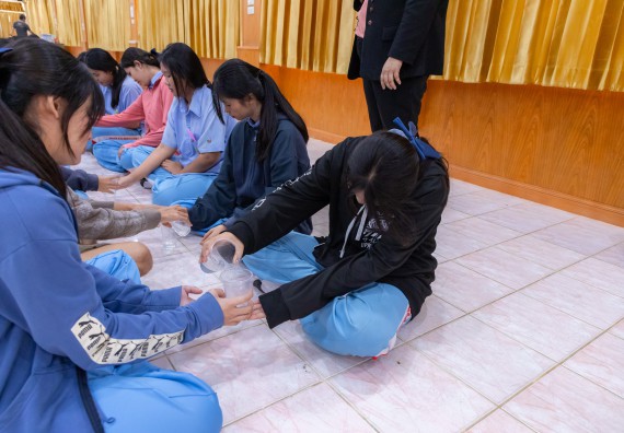 ภาพกิจกรรม  คณะวิทยาศาสตร์และเทคโนโลยี มหาวิทยาลัยราชภัฏกำแพงเพชร จัดกิจกรรมค่ายวิชาการเพื่อพัฒนากำลังคนด้านวิทยาศาสตร์และเทคโนโลยี ปีการศึกษา 2567  โรงเรียนทุ่งทรายวิทยา