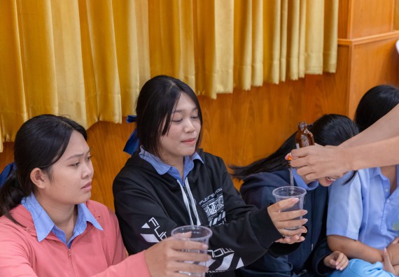 ภาพกิจกรรม  คณะวิทยาศาสตร์และเทคโนโลยี มหาวิทยาลัยราชภัฏกำแพงเพชร จัดกิจกรรมค่ายวิชาการเพื่อพัฒนากำลังคนด้านวิทยาศาสตร์และเทคโนโลยี ปีการศึกษา 2567  โรงเรียนทุ่งทรายวิทยา