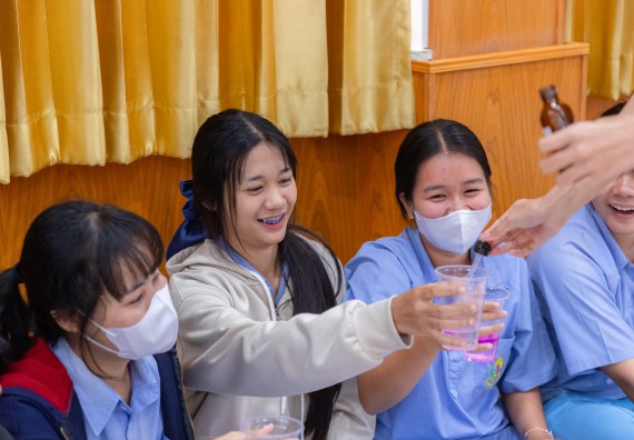 ภาพกิจกรรม  คณะวิทยาศาสตร์และเทคโนโลยี มหาวิทยาลัยราชภัฏกำแพงเพชร จัดกิจกรรมค่ายวิชาการเพื่อพัฒนากำลังคนด้านวิทยาศาสตร์และเทคโนโลยี ปีการศึกษา 2567  โรงเรียนทุ่งทรายวิทยา