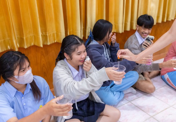 ภาพกิจกรรม  คณะวิทยาศาสตร์และเทคโนโลยี มหาวิทยาลัยราชภัฏกำแพงเพชร จัดกิจกรรมค่ายวิชาการเพื่อพัฒนากำลังคนด้านวิทยาศาสตร์และเทคโนโลยี ปีการศึกษา 2567  โรงเรียนทุ่งทรายวิทยา