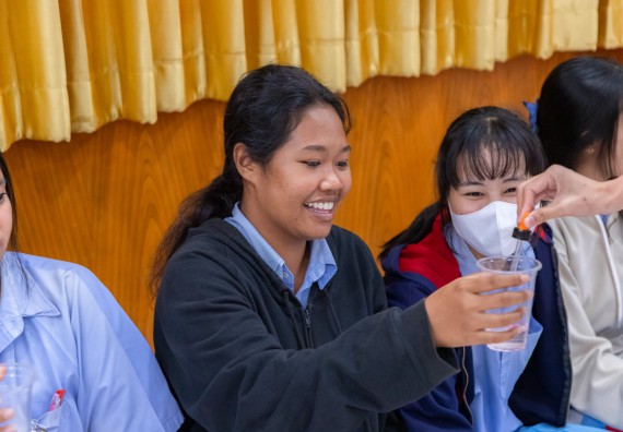 ภาพกิจกรรม  คณะวิทยาศาสตร์และเทคโนโลยี มหาวิทยาลัยราชภัฏกำแพงเพชร จัดกิจกรรมค่ายวิชาการเพื่อพัฒนากำลังคนด้านวิทยาศาสตร์และเทคโนโลยี ปีการศึกษา 2567  โรงเรียนทุ่งทรายวิทยา