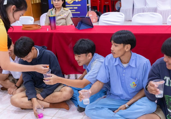 ภาพกิจกรรม  คณะวิทยาศาสตร์และเทคโนโลยี มหาวิทยาลัยราชภัฏกำแพงเพชร จัดกิจกรรมค่ายวิชาการเพื่อพัฒนากำลังคนด้านวิทยาศาสตร์และเทคโนโลยี ปีการศึกษา 2567  โรงเรียนทุ่งทรายวิทยา