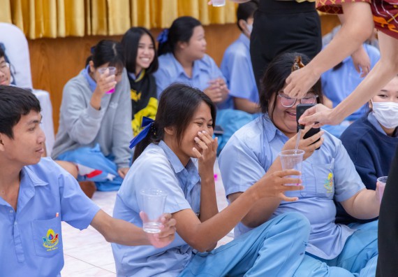 ภาพกิจกรรม  คณะวิทยาศาสตร์และเทคโนโลยี มหาวิทยาลัยราชภัฏกำแพงเพชร จัดกิจกรรมค่ายวิชาการเพื่อพัฒนากำลังคนด้านวิทยาศาสตร์และเทคโนโลยี ปีการศึกษา 2567  โรงเรียนทุ่งทรายวิทยา