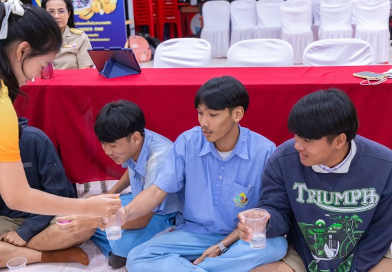 ภาพกิจกรรม  คณะวิทยาศาสตร์และเทคโนโลยี มหาวิทยาลัยราชภัฏกำแพงเพชร จัดกิจกรรมค่ายวิชาการเพื่อพัฒนากำลังคนด้านวิทยาศาสตร์และเทคโนโลยี ปีการศึกษา 2567  โรงเรียนทุ่งทรายวิทยา