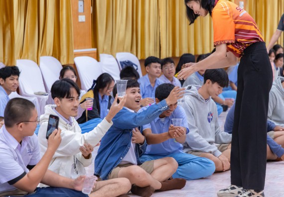 ภาพกิจกรรม  คณะวิทยาศาสตร์และเทคโนโลยี มหาวิทยาลัยราชภัฏกำแพงเพชร จัดกิจกรรมค่ายวิชาการเพื่อพัฒนากำลังคนด้านวิทยาศาสตร์และเทคโนโลยี ปีการศึกษา 2567  โรงเรียนทุ่งทรายวิทยา