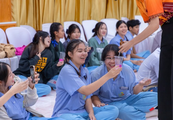 ภาพกิจกรรม  คณะวิทยาศาสตร์และเทคโนโลยี มหาวิทยาลัยราชภัฏกำแพงเพชร จัดกิจกรรมค่ายวิชาการเพื่อพัฒนากำลังคนด้านวิทยาศาสตร์และเทคโนโลยี ปีการศึกษา 2567  โรงเรียนทุ่งทรายวิทยา