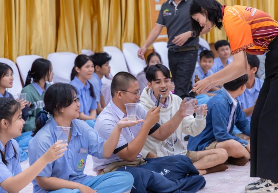 ภาพกิจกรรม  คณะวิทยาศาสตร์และเทคโนโลยี มหาวิทยาลัยราชภัฏกำแพงเพชร จัดกิจกรรมค่ายวิชาการเพื่อพัฒนากำลังคนด้านวิทยาศาสตร์และเทคโนโลยี ปีการศึกษา 2567  โรงเรียนทุ่งทรายวิทยา