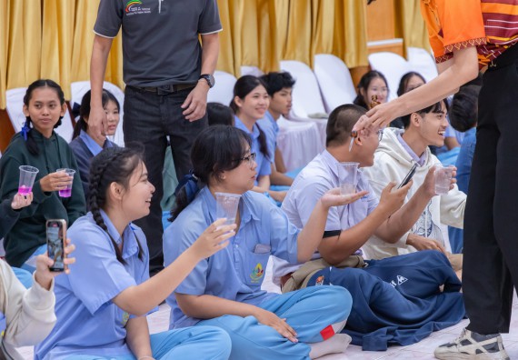 ภาพกิจกรรม  คณะวิทยาศาสตร์และเทคโนโลยี มหาวิทยาลัยราชภัฏกำแพงเพชร จัดกิจกรรมค่ายวิชาการเพื่อพัฒนากำลังคนด้านวิทยาศาสตร์และเทคโนโลยี ปีการศึกษา 2567  โรงเรียนทุ่งทรายวิทยา