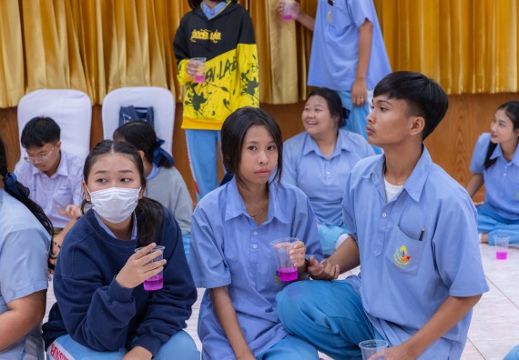 ภาพกิจกรรม  คณะวิทยาศาสตร์และเทคโนโลยี มหาวิทยาลัยราชภัฏกำแพงเพชร จัดกิจกรรมค่ายวิชาการเพื่อพัฒนากำลังคนด้านวิทยาศาสตร์และเทคโนโลยี ปีการศึกษา 2567  โรงเรียนทุ่งทรายวิทยา