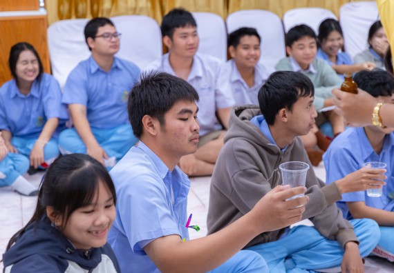 ภาพกิจกรรม  คณะวิทยาศาสตร์และเทคโนโลยี มหาวิทยาลัยราชภัฏกำแพงเพชร จัดกิจกรรมค่ายวิชาการเพื่อพัฒนากำลังคนด้านวิทยาศาสตร์และเทคโนโลยี ปีการศึกษา 2567  โรงเรียนทุ่งทรายวิทยา