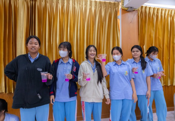 ภาพกิจกรรม  คณะวิทยาศาสตร์และเทคโนโลยี มหาวิทยาลัยราชภัฏกำแพงเพชร จัดกิจกรรมค่ายวิชาการเพื่อพัฒนากำลังคนด้านวิทยาศาสตร์และเทคโนโลยี ปีการศึกษา 2567  โรงเรียนทุ่งทรายวิทยา