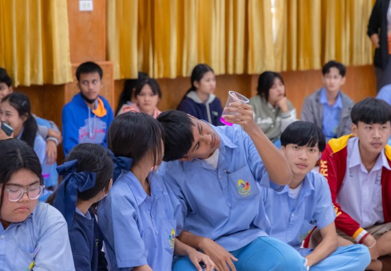 ภาพกิจกรรม  คณะวิทยาศาสตร์และเทคโนโลยี มหาวิทยาลัยราชภัฏกำแพงเพชร จัดกิจกรรมค่ายวิชาการเพื่อพัฒนากำลังคนด้านวิทยาศาสตร์และเทคโนโลยี ปีการศึกษา 2567  โรงเรียนทุ่งทรายวิทยา