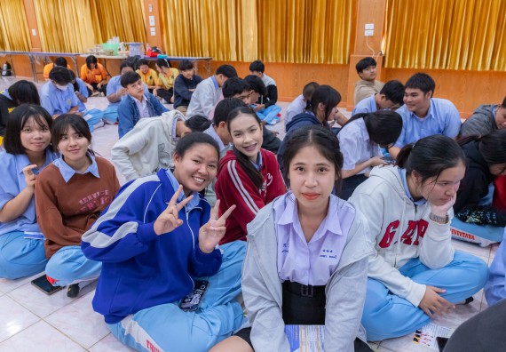 ภาพกิจกรรม  คณะวิทยาศาสตร์และเทคโนโลยี มหาวิทยาลัยราชภัฏกำแพงเพชร จัดกิจกรรมค่ายวิชาการเพื่อพัฒนากำลังคนด้านวิทยาศาสตร์และเทคโนโลยี ปีการศึกษา 2567  โรงเรียนทุ่งทรายวิทยา